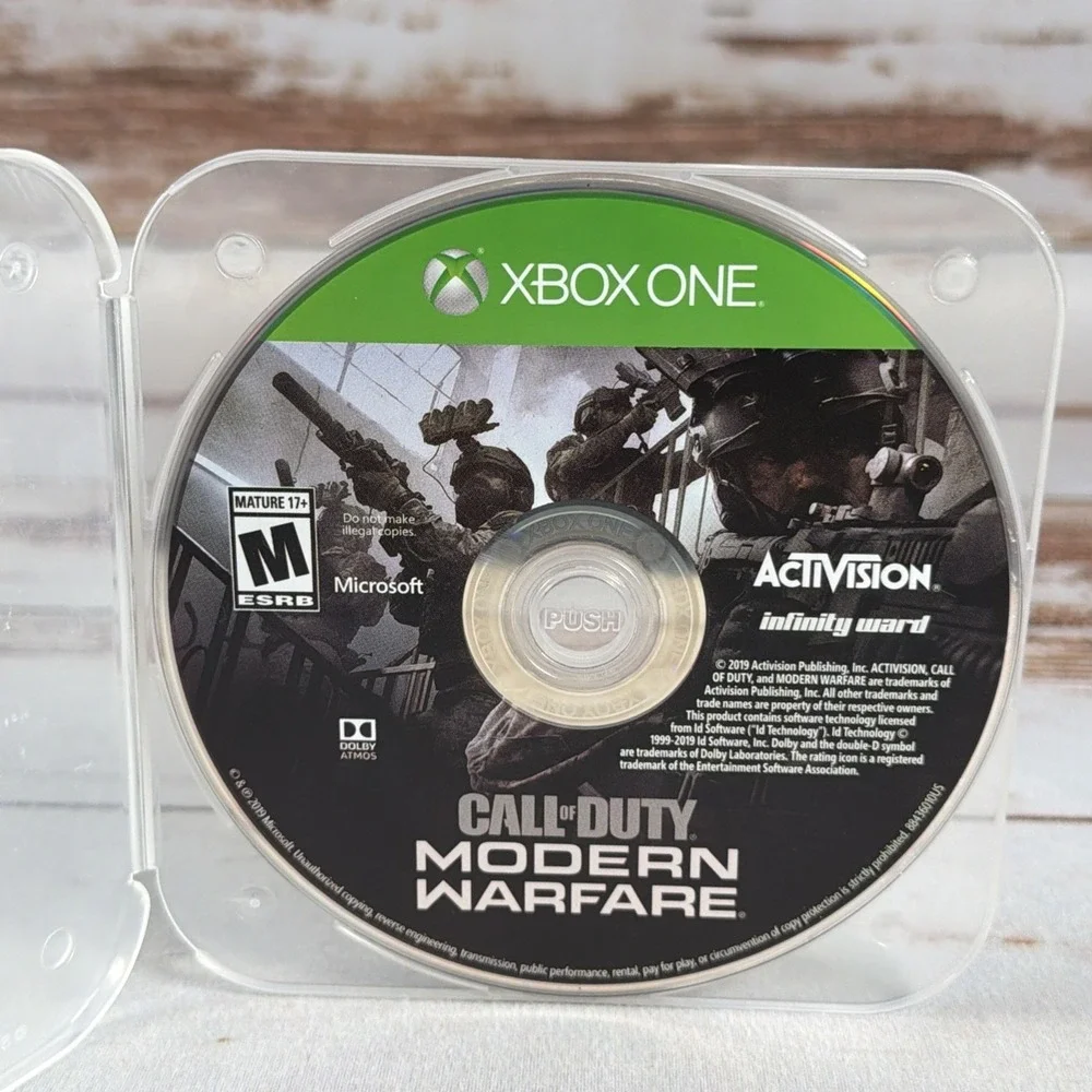 Call of Duty Modern Warfare Xbox One Game Disc Only Resurfaced